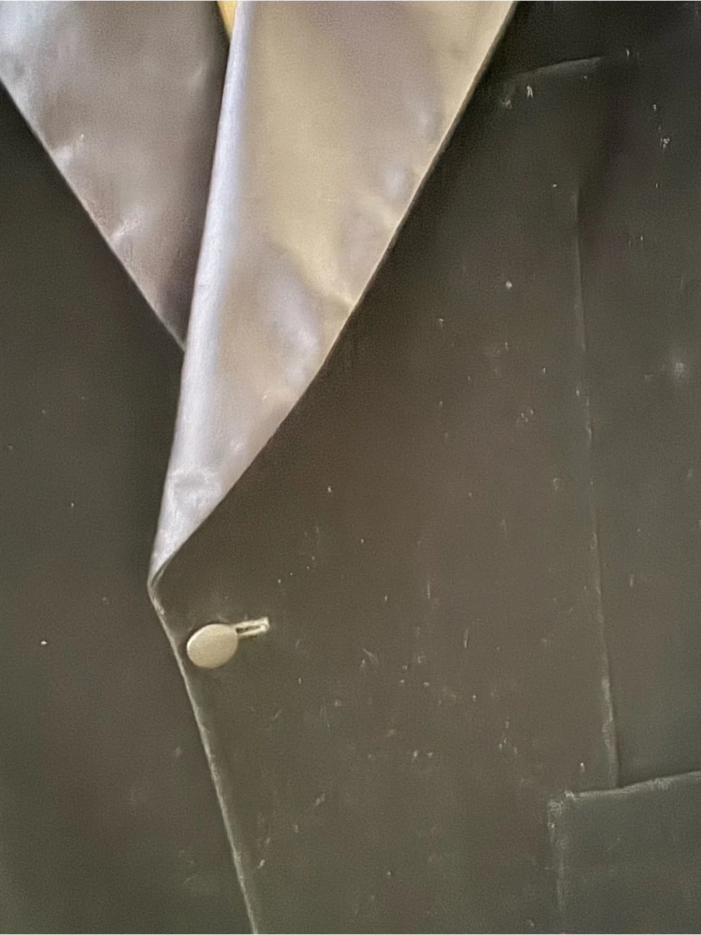 Men's Black Velvet Tuxedo Blazer with Satin Peak Lapels
